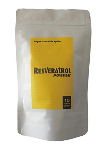 Unico en el mundo! Resveratrol en polvo. Antioxidante de calidad. De uvas rojas. Porciones solubles en la boca sin agregar agua. (150mg de Resveratrol Veri-te ™ por barra). Evolva SA Suiza.