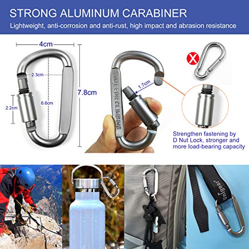 Unigear Bolsa Cintura 1018D Riñoneras Hombre Bolso Cinturón + Mosquetón Táctico