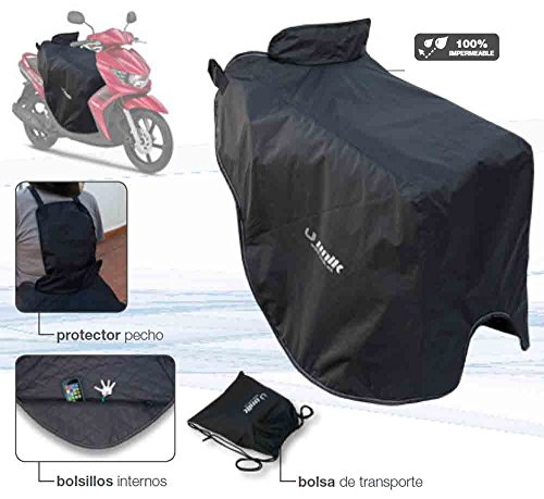 UNIK - Manta Térmica Cubre Piernas 100% Impermeable Linus Cud Universal para Scooter "CP-01"