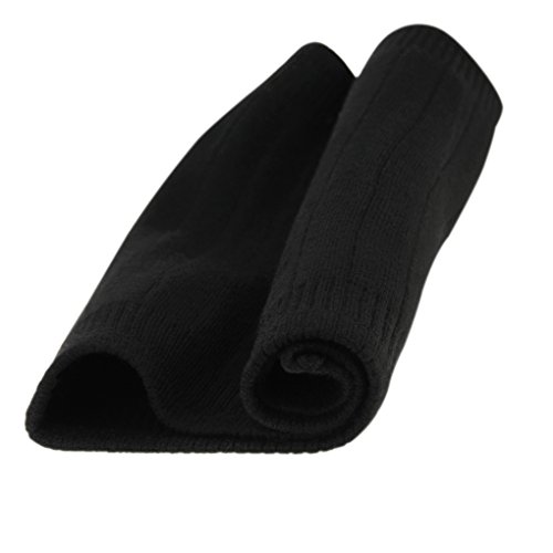 Unisex Adultos Cálidos Suave Cachemira Cintura Calentador Riñón Asiste Cintura Térmica Elástica Banda Protector de Calientamiento del Estómago lumbar, Mujer, negro, S(For Waistline 22"-29")