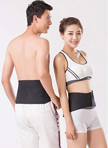 Unisxe regla de grado médico cachemir lumbar renal calentador cinturón ajustable Cozy abdominal estómago envoltura de pantalla inferior térmica de dolor de espalda apoyo lumbar Waisband cartón