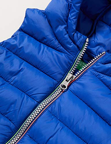 United Colors of Benetton Gilet Abrigo, Turquesa (Surf The Web 19r), 80/86 (Talla del Fabricante: 1Y) para Bebés