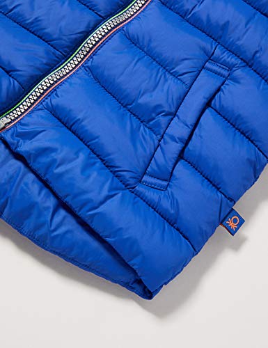 United Colors of Benetton Gilet Abrigo, Turquesa (Surf The Web 19r), 80/86 (Talla del Fabricante: 1Y) para Bebés