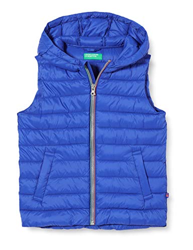 United Colors of Benetton Gilet Abrigo, Turquesa (Surf The Web 19r), 80/86 (Talla del Fabricante: 1Y) para Bebés