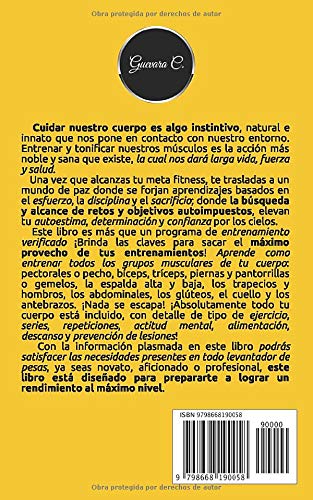 Universo Training: ¡Musculacion Y Fuerza! Mas musculo, mas rapido «Incluye Programas de entrenamiento, Ejercicios que no deben faltar, Recetas y Batidos naturales»