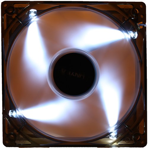 UNYKAch 51793 Carcasa del Ordenador Ventilador - Ventilador de PC (Carcasa del Ordenador, Ventilador, 12 cm, 1200 RPM, 19 dB, Blanco)