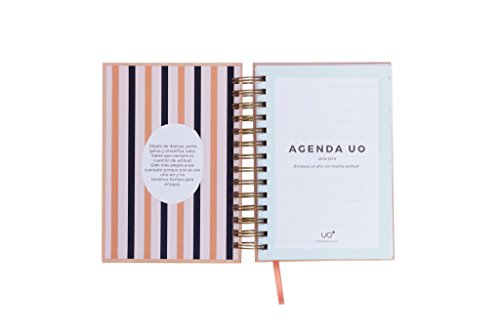 UO AG189MDMG2 - Agenda 2018-2019 día página, diseño Less Dramas