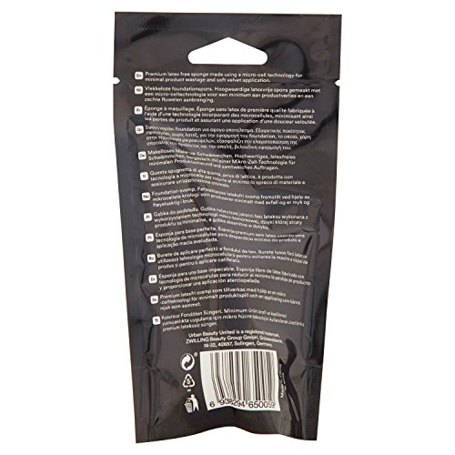 Urban Beauty United Baby blender - esponja aplicadora ergonomica 21 g, Multicolor