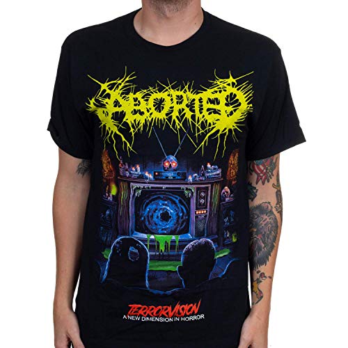 Ursmart Camiseta gráfica Mens Aborted 'Obey The Terror Vision Sadist'