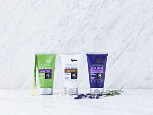 Urtekram Exfoliante Corporal de Coco BIO, nutritivo aceite de coco virgen, 150 ml