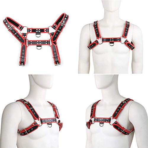 US-DXB Arnés de cuero de moda casual para hombres