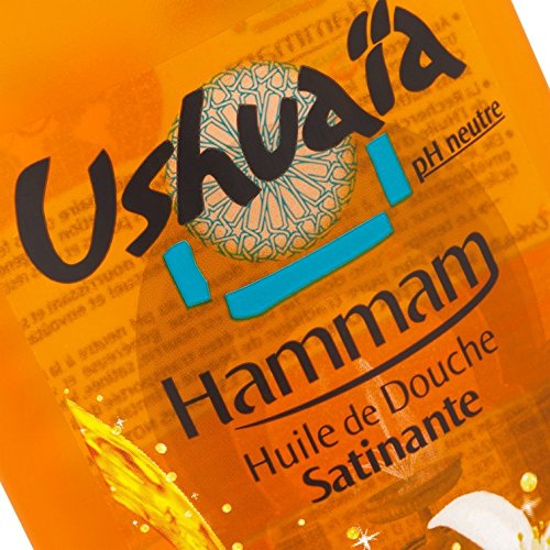 Ushuaia, Geles de ducha onagra y azahar, pack of 3x 250 ml