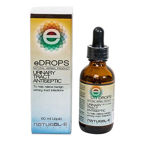 UTI E-Drops Tratamiento Natural para la Infección del Tracto Urinario. Elimina con Rapidez Ardor Picazón y Malestar de Infección de Orina. Concentración del Extracto de Enebro Eficaz Contra Bacterias