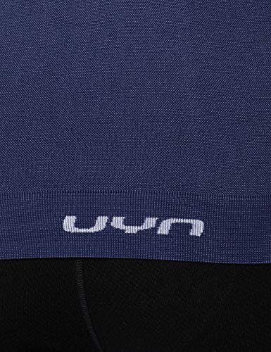 UYN Man Ambityon UW LG_SL. Turtle Neck Camiseta Interior Funcional, Hombre, Azul Oscuro/Azul/Blanco, S-M