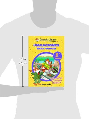 ¡Vacaciones para todos! 2: De segundo a tercero de primaria: 1 (Aprende con Stilton)