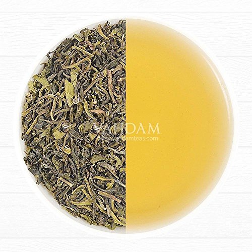 VAHDAM, Hojas de Té Verde del Himalaya (50 Tazas) | 100% NATURAL Y ORGÁNICO | POTENTES ANTIOXIDANTES | Sirve de TÉ FRÍO o Infusión Caliente | Té Kombucha | Té Verde Puro a Granel, 100g