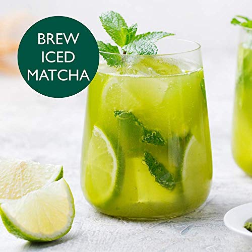 VAHDAM, polvo de té verde matcha (100 g, 50 tazas), polvo de matcha japonés puro y sin mezclar 100% certificado, té de matcha de grado culinario clásico | 137x Anti-OXIDANTES