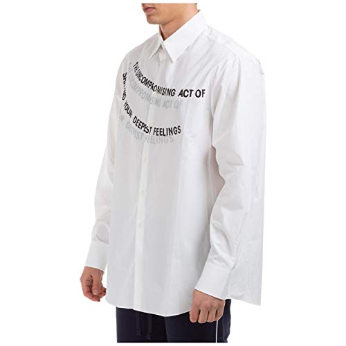 Valentino Hombre Camisa Bianco 38 cm