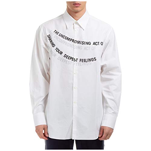 Valentino Hombre Camisa Bianco 38 cm