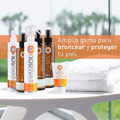 Valisol Aceite Solar Protector SPF6 con Acelerador de bronceado - 250ml