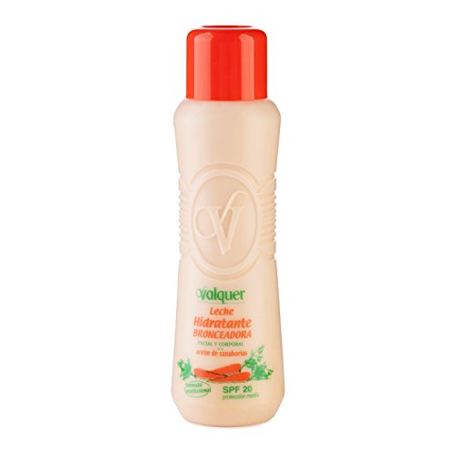 Válquer Leche Hidratante Bronceadora (SPF 20) - 500 ml.