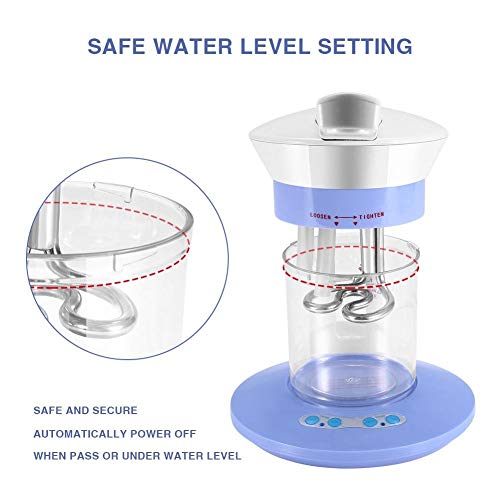 Vapor Facial Para El Cabello 2 En 1 Spa Casero Ozonizador De Vapor De Iones Máquina De Cuidado De La Belleza De La Piel Para Vaporizador Facial Vaporizador Nano Nano Spray Multifuncional