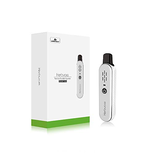Vaporizador Hierba Seca Airistech Vaporizador Herbal Para Aromaterapia, Con 360°,Estructura Calefacción, Cámara de Ceramica, Batería Recargable, 2 Boquillas Opcionales Vaporizador Herbal