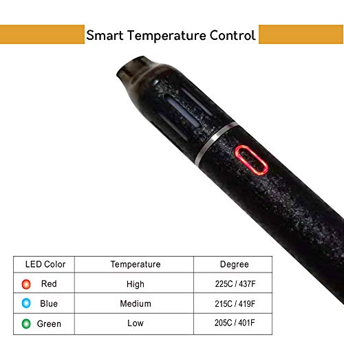 Vaporizador hierba seca VapeMaster Skywalker, Tecnología Heat-Not-Burn, cámara de cerámica para calefacción estéreo, control de temperatura, 2000 mAh batería, vapor puro, sin nicotina