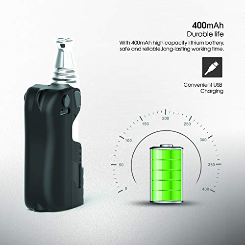 vaporizador,Atman® PUG CBD oil vaporizador(510 hilo) con bobina de cerámica cbd vape cartridge (0.8ml) compatible recargable e-liquid vaporizer pen,sin nicotina