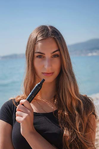 Vaporizadores ZEN Vaporizers® Stilus para hierbas, vaporizador de vaporizador noble, con 2 boquillas de vidrio y silicona, muy buen tiro, carcasa de aluminio + modular expansible - sin nicotina