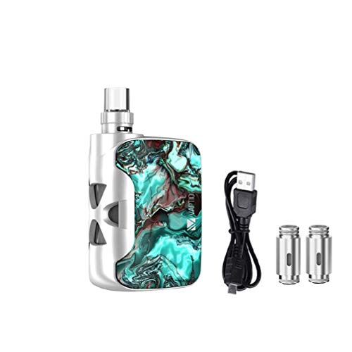 Vaptio Kit de cigarrillo electrónico original Fusion SP vape con batería incorporada de 1500 mAh 2 ml Potencia de salida del ecig del atomizador 50 w Sin E Líquido Sin nicotina (Marina)