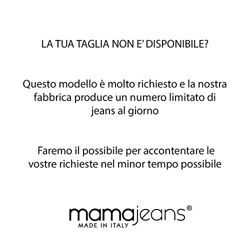 Vaqueros Premamà, la Prenda Esencial para tu guardarropa de Embarazada - Made in Italy (ES 46 - (2XL), Denim)