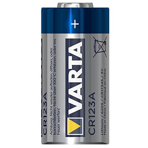 VARTA CR123A Pila de litio, 3 V, blíster de 2 unidades
