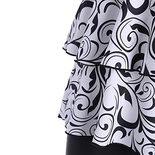 VECDY Bañador Una Pieza Sexy 2019 Bikini Traje De Baño para Mujer Ropa De Baño De Una Pieza Push Up Bikini Ropa De Playa(Negro,XXXXL)