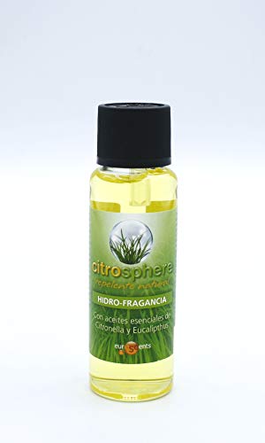 Velas Pinsart-Hidro-Fragancia citronella. Colección Citrosphere. Apto para humificador y difusor de Aromas. Marca Eurescents