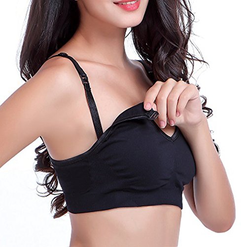 Vellette Sujetador de Maternidad para Mujeres Bra Bralette sin Costuras (3PCS/2PCS)