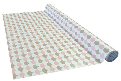 Venilia Adhesiva Motivo Flakes, Decorativa, Muebles, Papel Pintado, lámina autoadhesiva, sin ftalatos, 45 cm x 2 m, Espesor: 0,16 mm, 54788