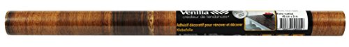 Venilia Holzoptik Eiche Rustikal Adhesiva Rústica de Roble, Decorativa, Muebles, Lámina Autoadhesiva, Aspecto Madera Natural, 45 Cm X 3 M, Grosor: 0,095 Mm, 53155, PVC