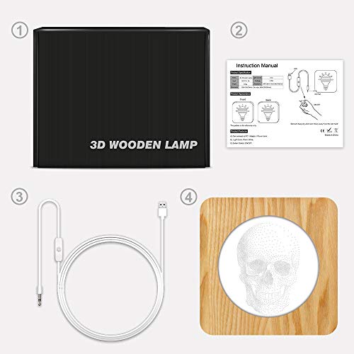 Venta al por mayor 72 Estilos Luz de noche de animales de madera Luminaria Lámpara 3D Luces de escritorio alimentadas por USB Regalo de Navidad Stay Home Fun El mejor juguete