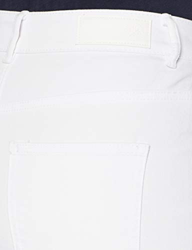 Vero Moda VMHOT Nine HW DNM Pencil Skirt Noos Ci Falda, Blanco (Bright White Bright White), 36(Talla del Fabricante:X-Small) para Mujer