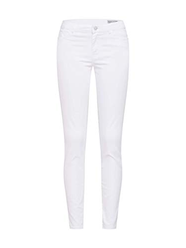 Vero Moda Vmjulia Flex It Mr Slim Jegging Color Jeans, Blanco Brillante, XS(32) para Mujer