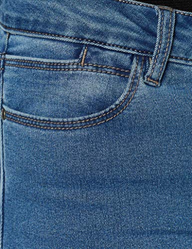 Vero Moda Vmjulia Flex It Mr Slim Jegging Gu303 Vaqueros, Azul (Medium Blue Denim Medium Blue Denim), 36 /L30 (Talla del Fabricante: Small) para Mujer