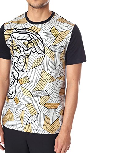 Versace Collection Camiseta - para Hombre Negro Negro XX-Large