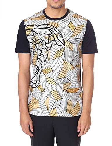 Versace Collection Camiseta - para Hombre Negro Negro XX-Large