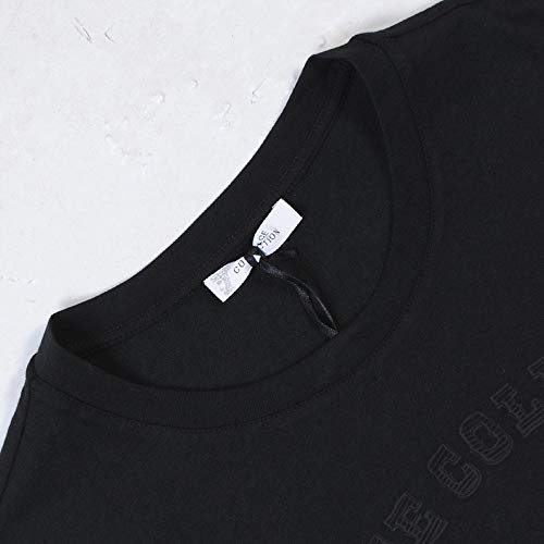 Versace Collection Camiseta sin Estampado de Carro Black Extra Extra Large