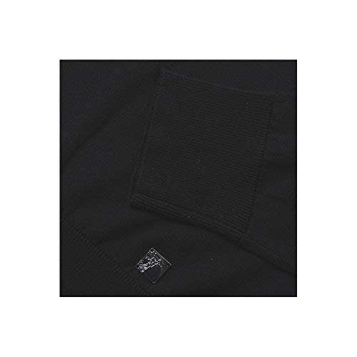 Versace Collection Logo con Capucha Jersey Black Large
