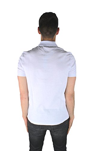 Versace Collection V800499S VJ00068 V1001 Camisa polo Blanco White V1001 Hombre