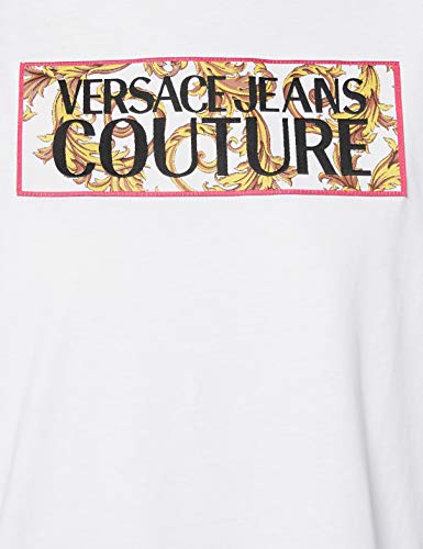 Versace Jeans Couture Lady T-Shirt Camiseta, Blanco (Bianco Ottico 003), 34 (Talla del Fabricante: X-Small) para Mujer