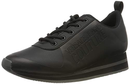 Versace Jeans Couture Shoes, Zapatillas de Gimnasia para Mujer, Negro (Negro 899), 37 EU