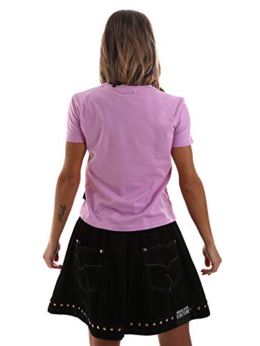 Versace Jeans Couture T-Shirt Camiseta de Tirantes, Negro (Negro 899), Large para Mujer